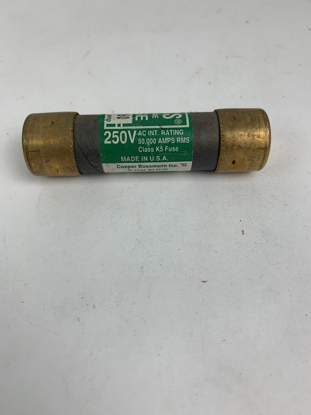 Bussman One-Time Non-60 60A 250V  Fuse "Lot of 20"