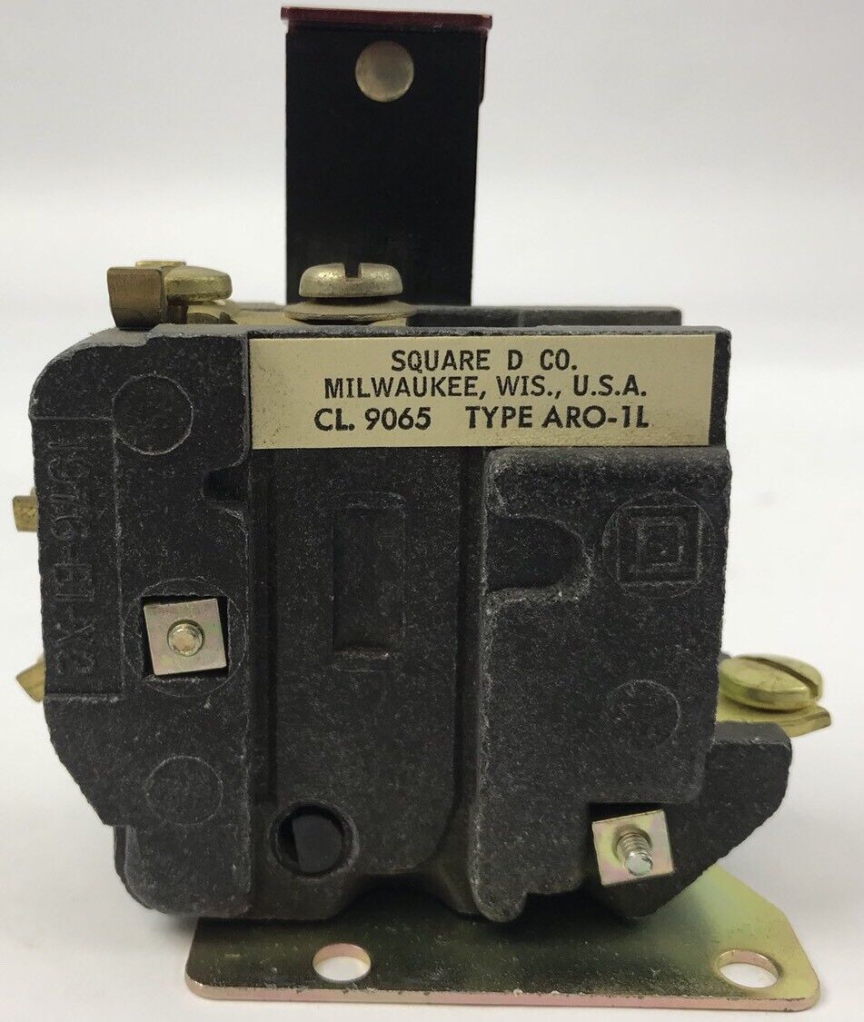 Square D 9065 ARO-1L Thermal Overload Relay 600 V Max AC 250 V Max Dc