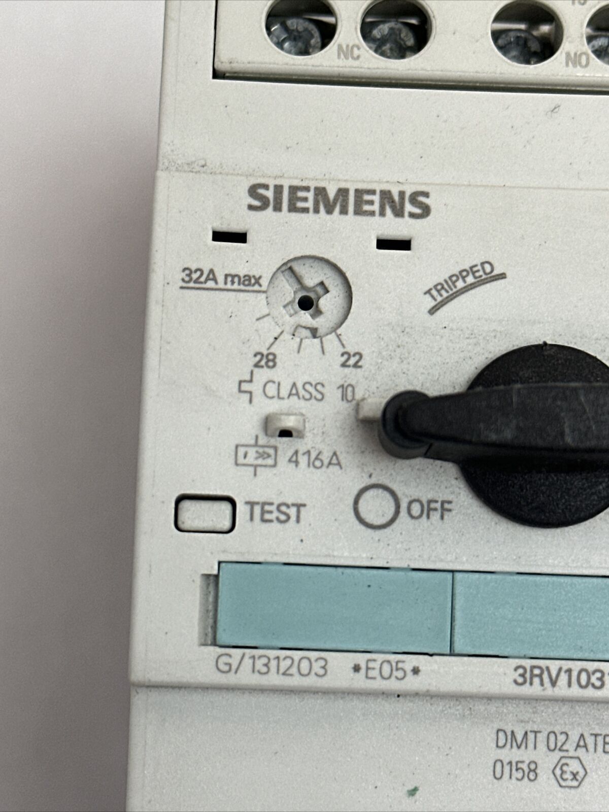 SIEMENS STARTER 3RV1031-4EA10 600VAC 22-32A 30HP 3RT1034-1BB40 3RT1936-1TR00