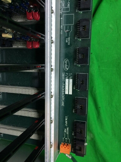 NORDSON SMART-PACKBACKPLANE 8 SLOT W/ 143585A ROTARY SPEED CONTROLLER QTY 4