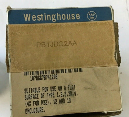 WESTINGHOUSE PB1JDG2AA SELECTOR SWITCH 2POS W/PB1A MOD.B
