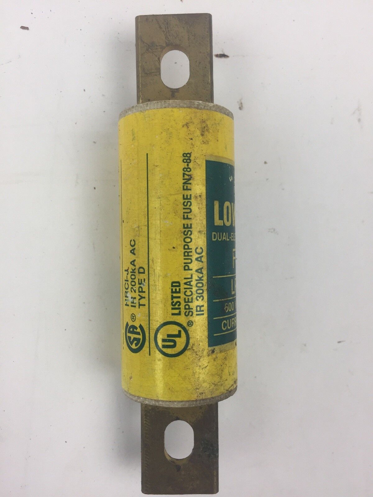 BUSS LPJ-90SP LOW-PEAK DUAL-ELEMENT TIME-DELAY FUSE 600 VAC 90 AMP