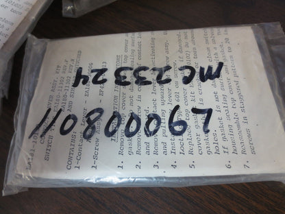 NAMCO EA181-10130 CONTACT LEVER ASSY KIT for EA180-11302 Rev. F, H - NEW SURPLUS
