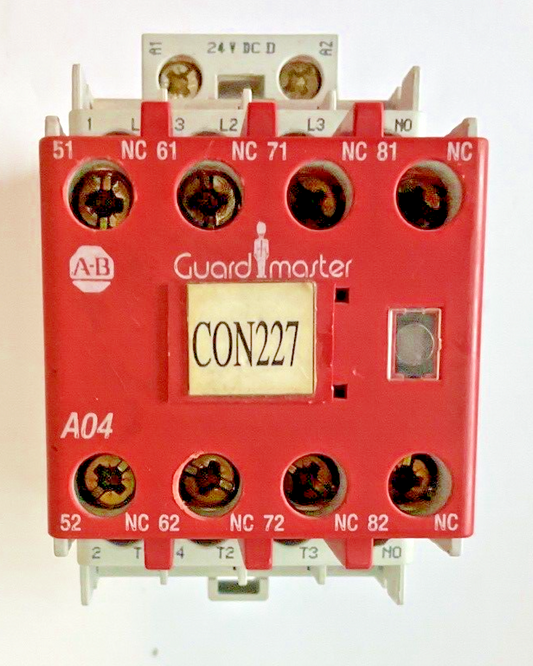 ALLEN BRADLEY 100S-C12DJ14C SAFETY CONTACTOR SER.A 24VDC