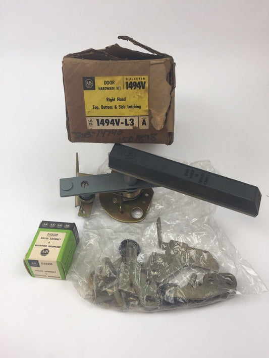 ALLEN BRADLEY 1494V-L3 DOOR HARDWARE KIT RIGHT HAND TOP BOTTOM SIDE LATCHING