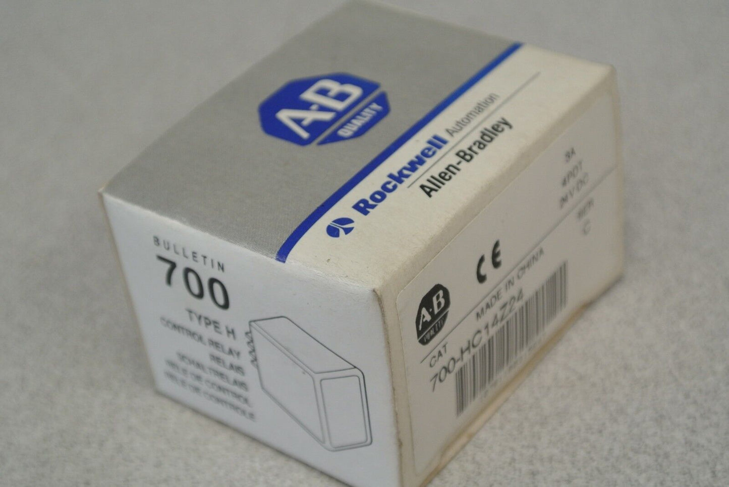 ALLEN-BRADLEY 700-HC14Z24 RELAY / 3A / 4PDT / 24VDC / NEW SURPLUS
