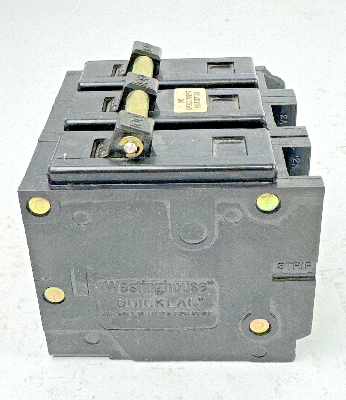 WESTINGHOUSE - HQP3100N - MOLDED CASE CIRCUIT BREAKER - 3 POLE/240VAC/100A