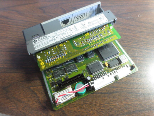 ALLEN-BRADLEY 1747-L532 SLC500 PROCESSOR UNIT - Ser. C, Proc. Rev. 3