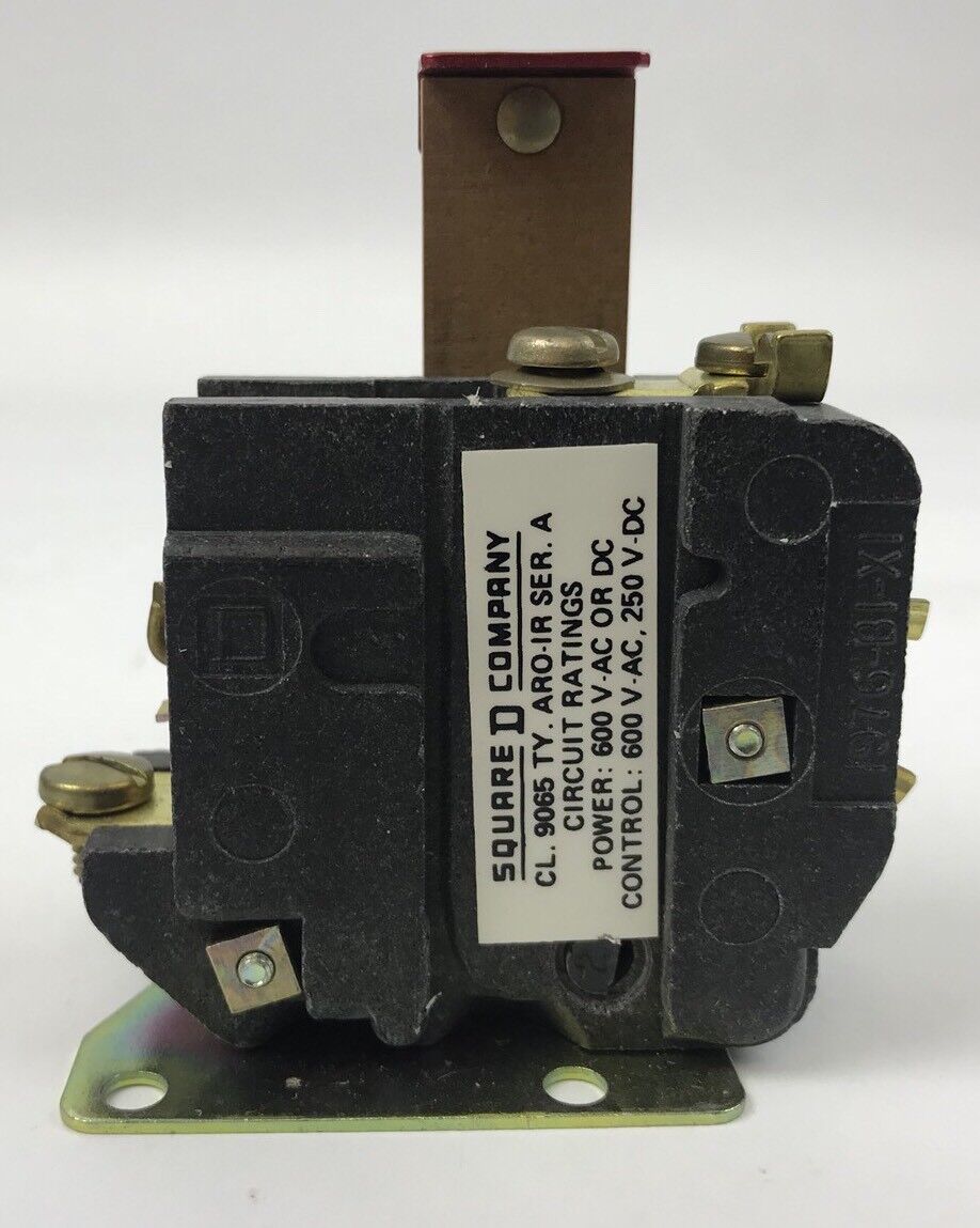 Square D 9065 ARO-1R Thermal Overload Relay 600 V Max AC 250 V Max DC 25 Amperes