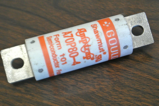 GOULD-SHAWMUT A70P80-4 AMP-TRAP® SEMICONDUCTOR FUSE / 80A / 700V / NEW SURPLUS