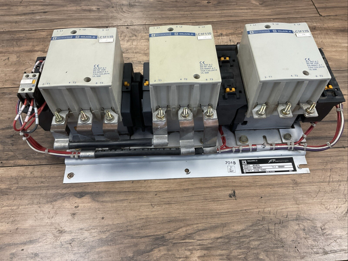 SQUARE D 8930CEQ6207G1 CHILLER STARTER UNIT COIL LX1FF092 110V 60HZ