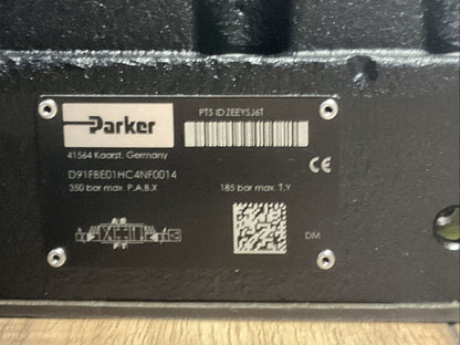 PARKER D1FVE02CC0NM0314 VALVE D91FBE01HC4NF0014 350BAR MAX P.A.B.X