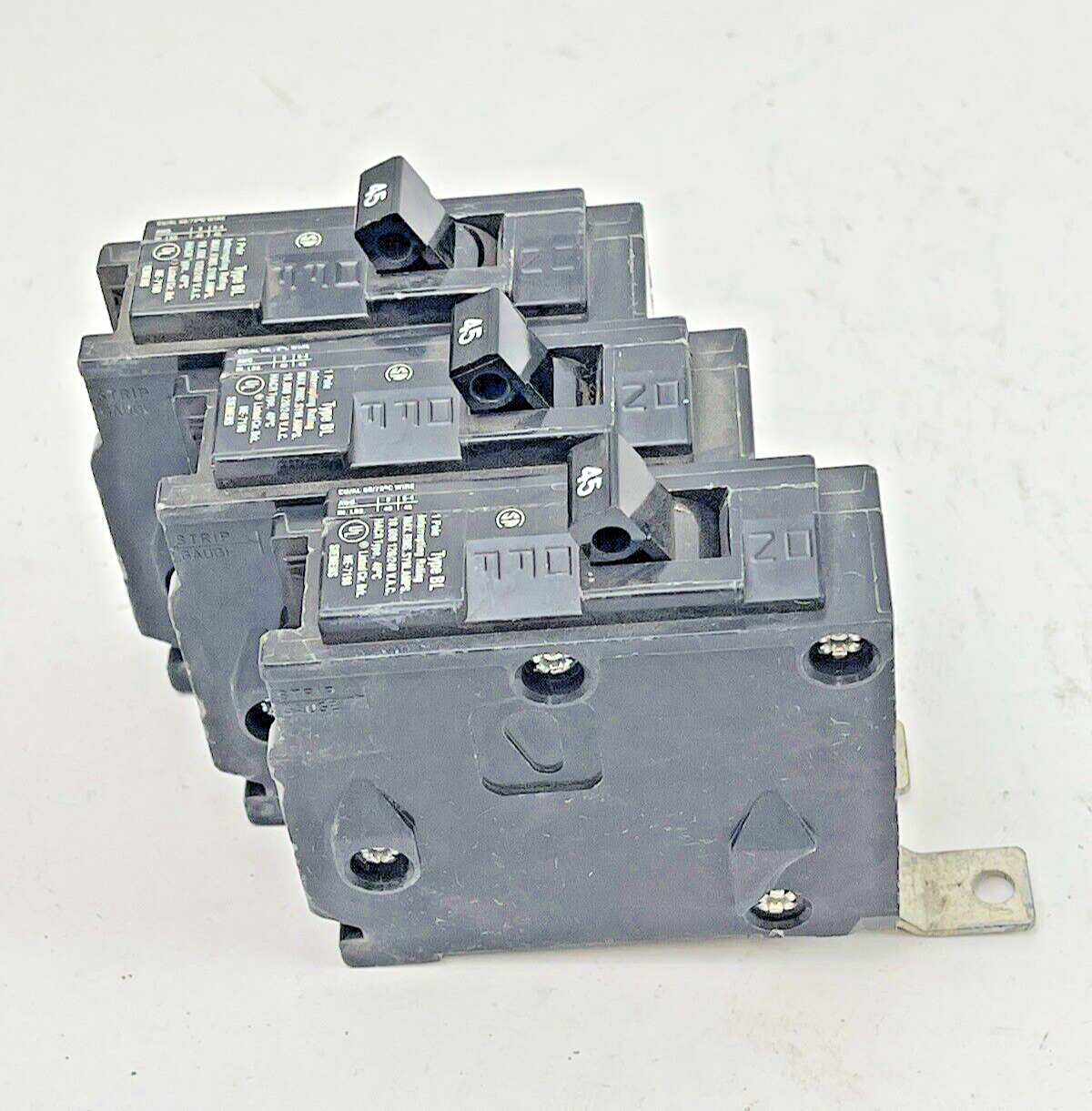 SIEMENS *LOT OF 3* - B145 - CIRCUIT BREAKERS -1 POLE, 45A, 240 VAC, 60Hz TYPE BL
