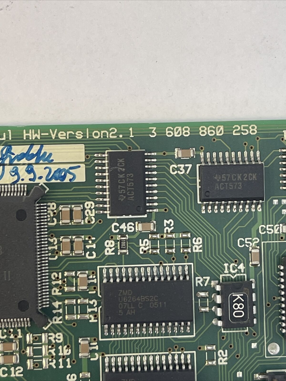 REXROTH 0 608 830 168 ETHERNET MODULE HW-VERSION 2.1 3 608 860 258 SMETH