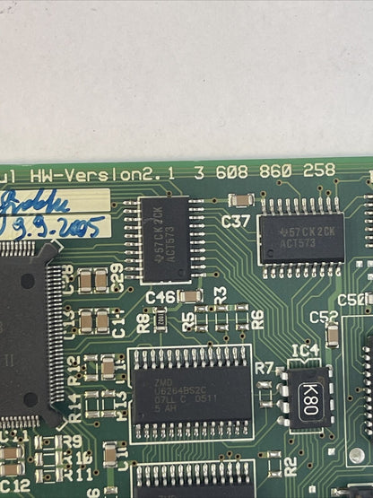 REXROTH 0 608 830 168 ETHERNET MODULE HW-VERSION 2.1 3 608 860 258 SMETH