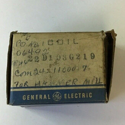 GENERAL ELECTRIC 22D103G219 440V 25CY REPLACEMENT COIL