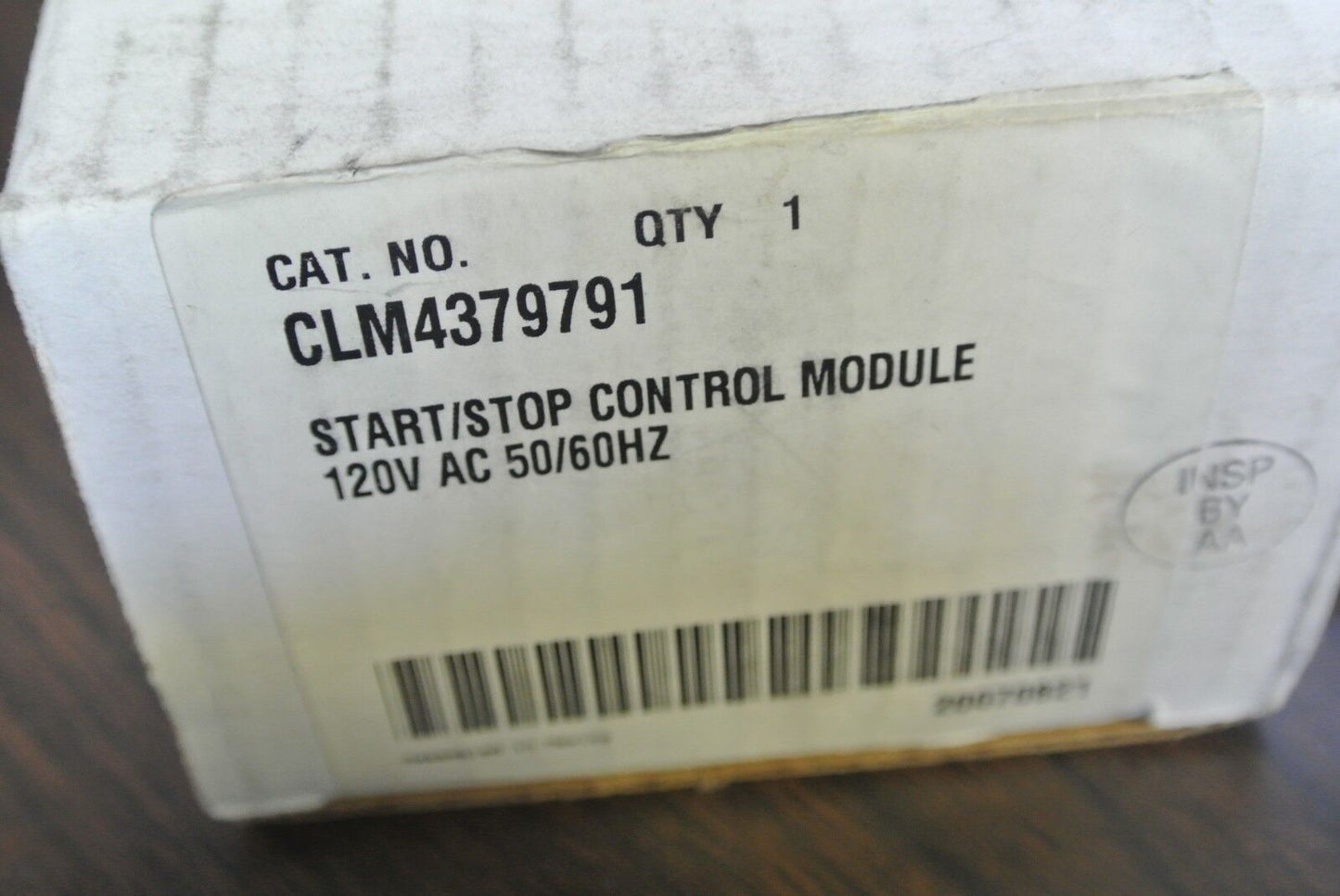 SIEMENS 429449-001 START/STOP CONTROL MODULE - 120VAC, 50/60Hz - NEW SURPLUS