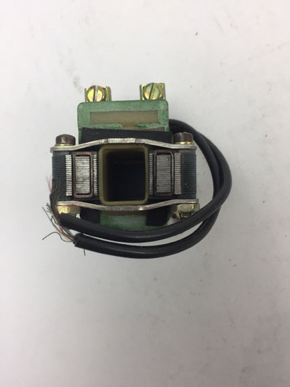GE CR9500A100A100A SOLENOID 415V 50HZ PULL TYPE END MTG * NO PLUNGER *