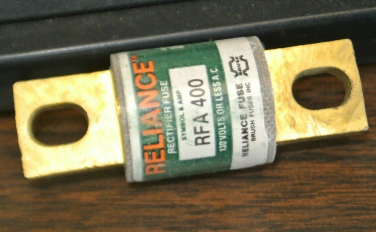 RELIANCE / BRUSH RFA400 RECTIFIER FUSES / 130V / 400A / EACH