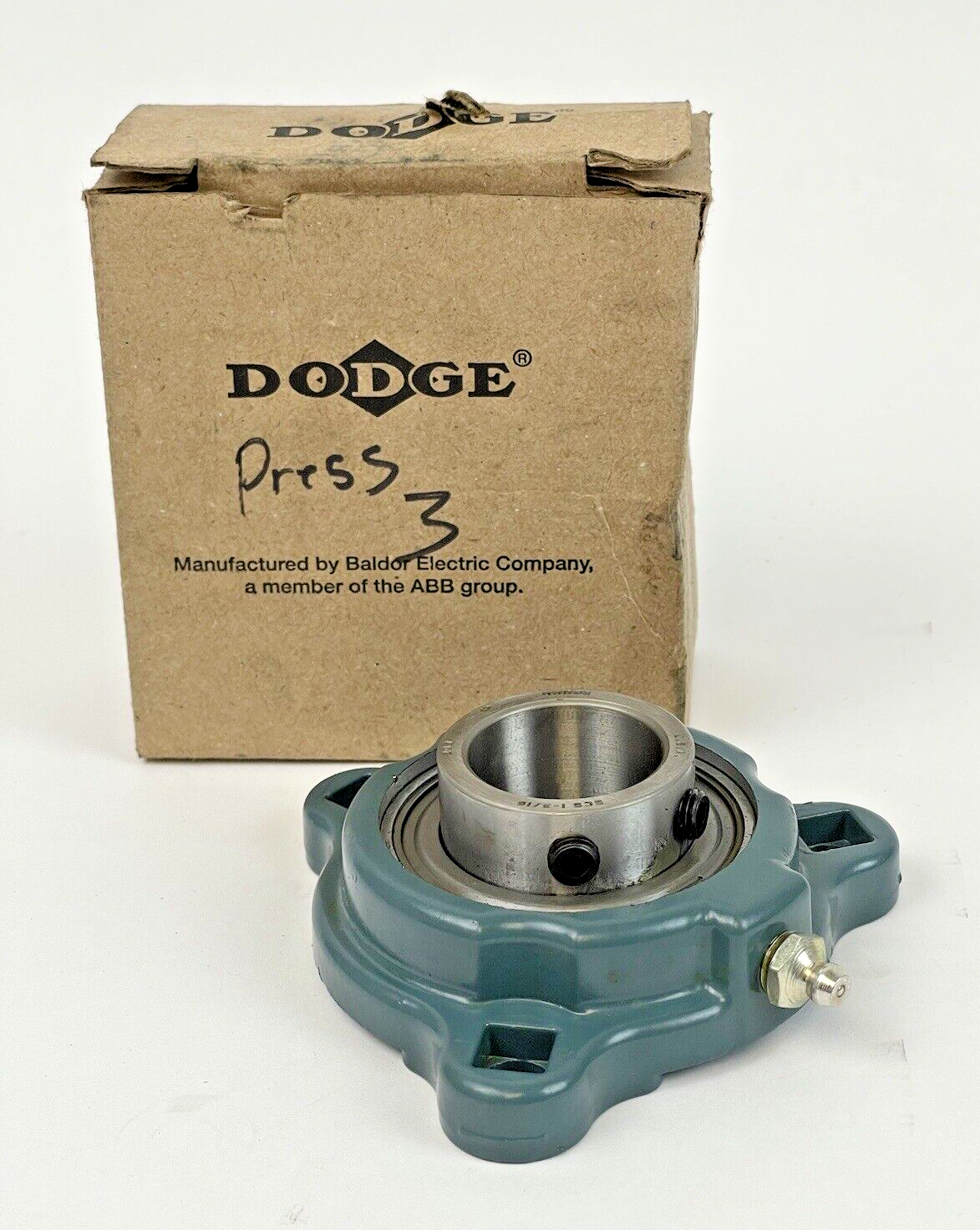 DODGE - 124608 LF-SC-103 - 3-Bolt LD Flange Ball Bearing - 1-3/16" - 126753