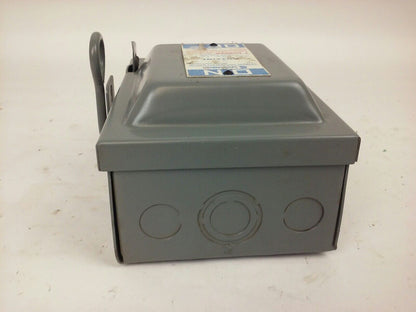 CHALLENGER GD221NF, 30A, 240V, 3 MAX H.P., TYPE 1 INDOOR, SAFETY SWITCH, NEW