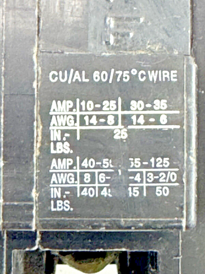 MURRAY - MP350 - COMMON TRIP CIRCUIT BREAKER - 50A, 3 POLE, 240 VAC, MP-350