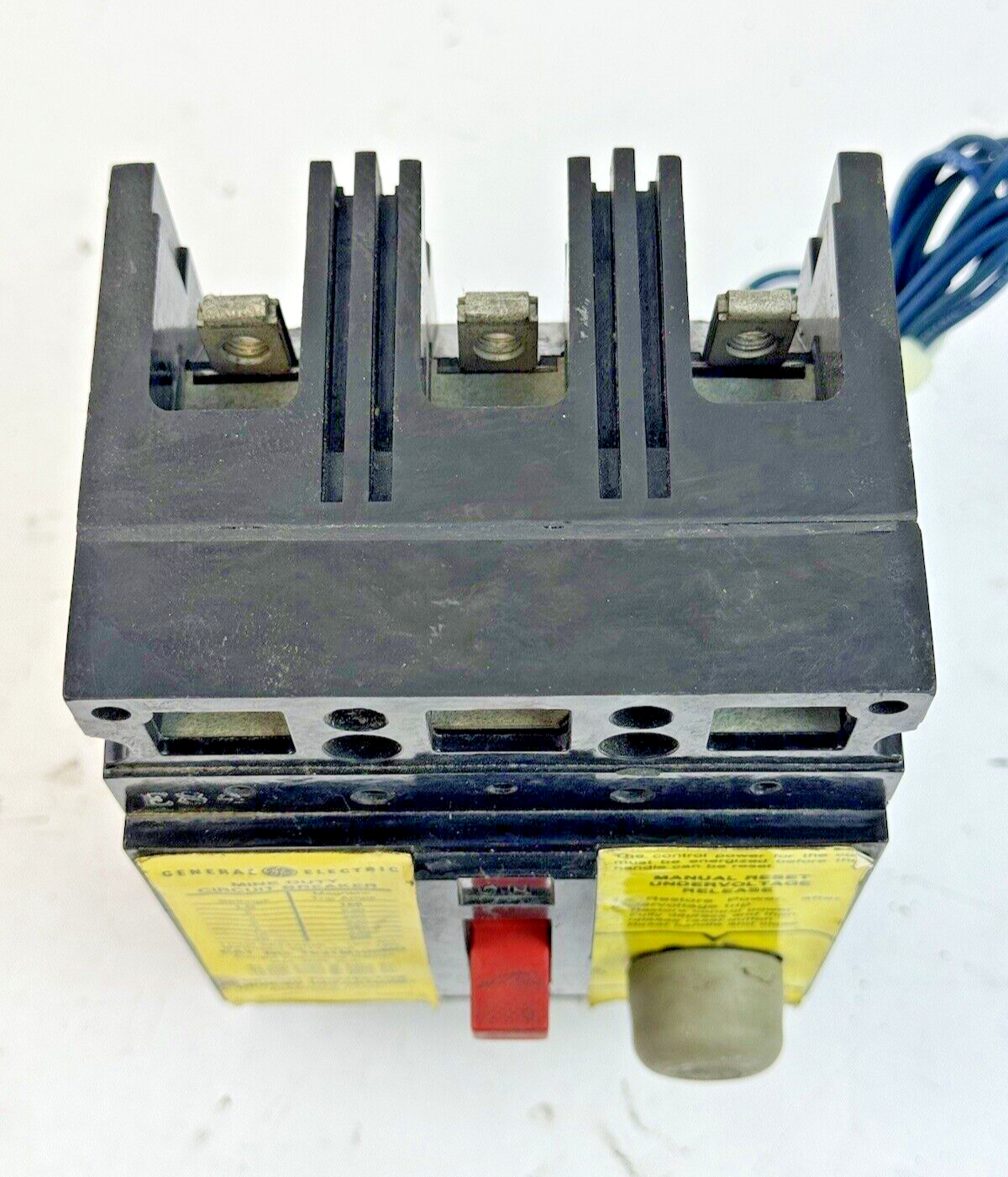 GE - TE31M100MD - MINE DUTY CIRCUIT BREAKER W/ MANUAL RESET UNDERVOLTAGE RELEASE