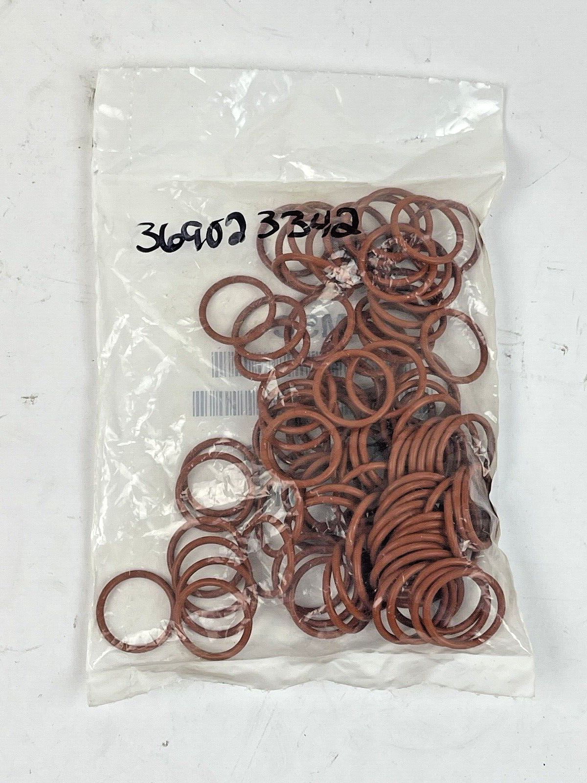 O-RING *LOT OF 1000* - S70-016 - SILICONE 70 DUROMETER O-RING -016