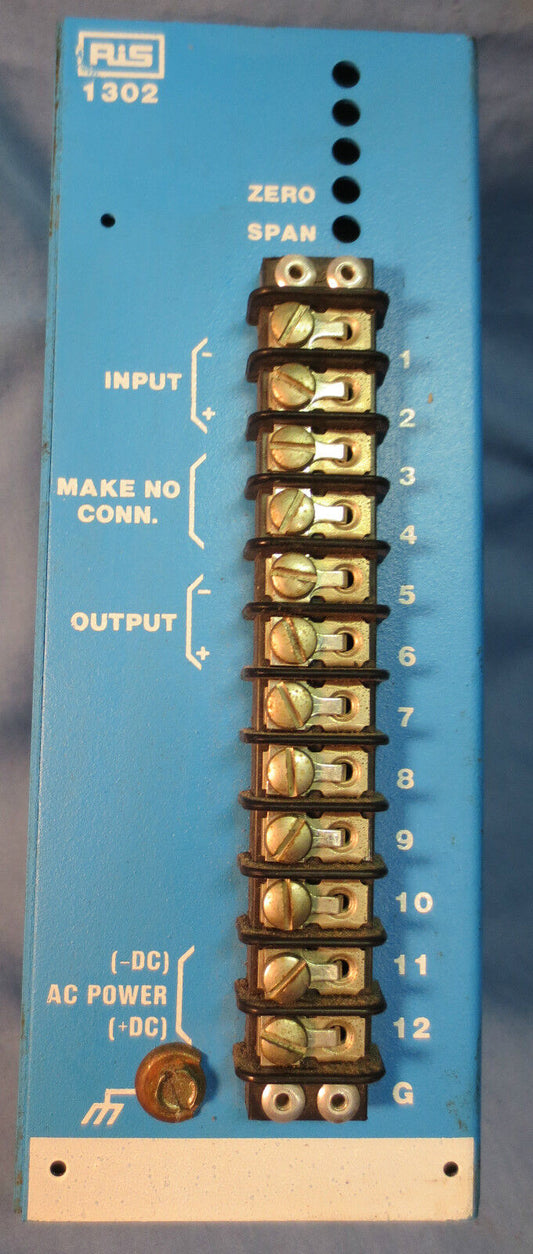 RIS SC-1302 ISOLATED TRANSMITTER - INPUT 1-5V; OUTPUT 4-20mA - 115VAC