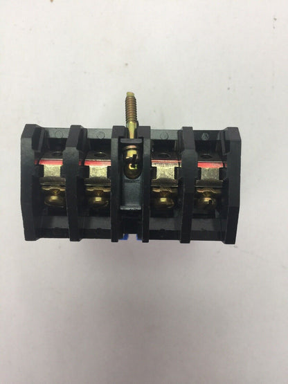 GOULD J20B40 CONTACT BLOCK KIT POLES 4 N.O. VOLTS MAX 300