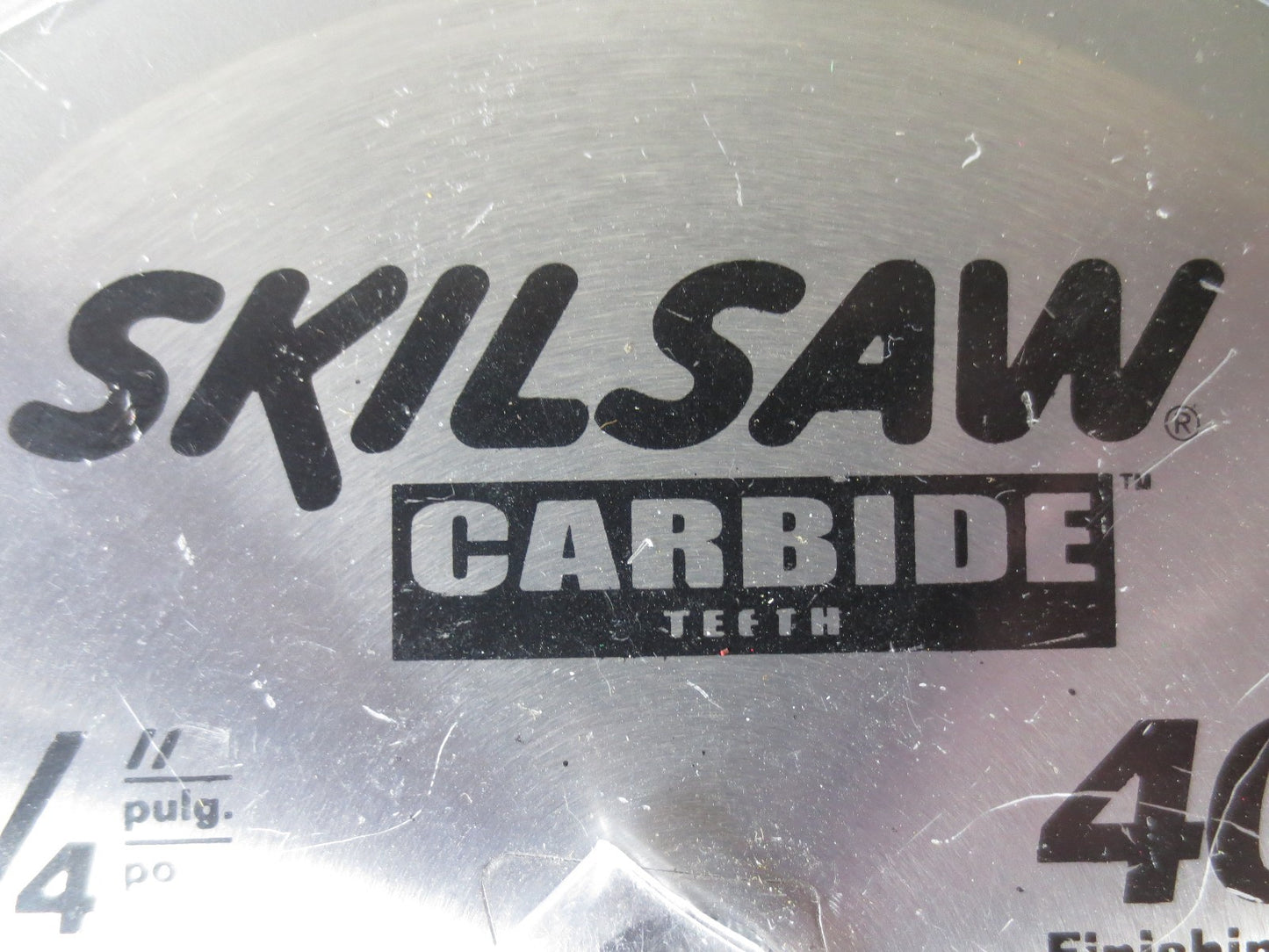 SKILSAW 75740 CIRCULAR SAW BLADE 7-1/4" 40T FINISHING - NEW SURPLUS