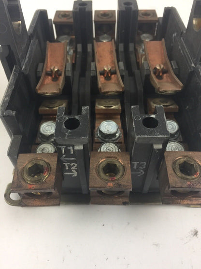 SQUARE D 8502SF02 SIZE 4 CONTACTOR 600V 50/60HZ 31091-400-57 COIL 480V 60HZ