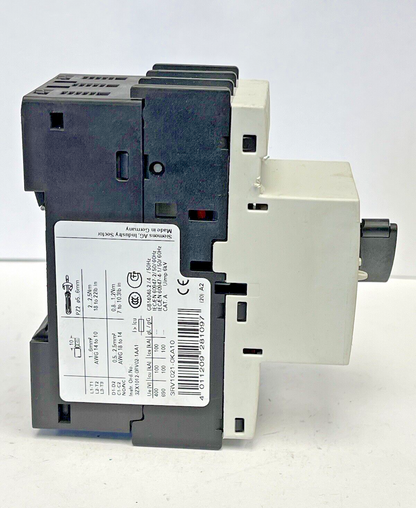 SIEMENS - 3RV1021-OKA10- CIRCUIT BREAKER / MOTOR PROTECTOR