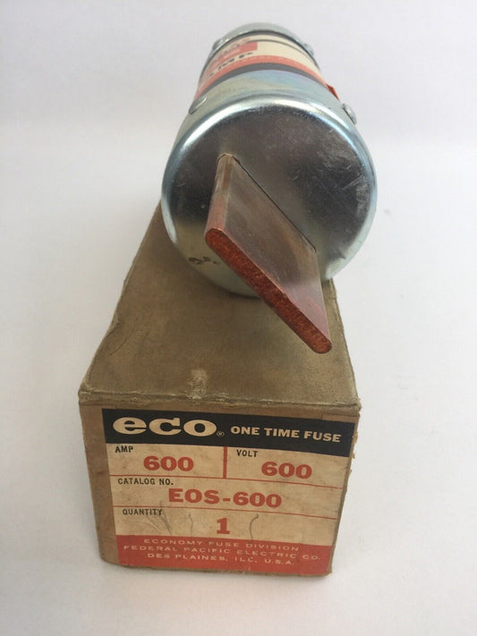 FPE ECO EOS600 ONE TIME FUSE 600AMP 600V