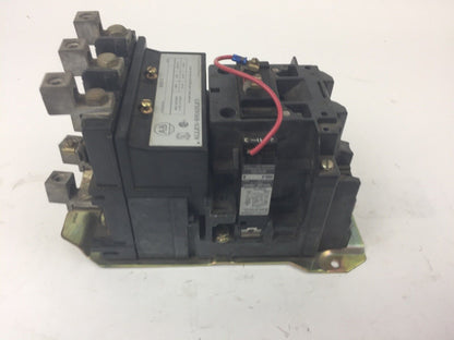 ALLEN BRADELY 500-DOD930 STARTER SIZE 3 600VAC 90A CD236 115-120V 60HZ 110V 50HZ