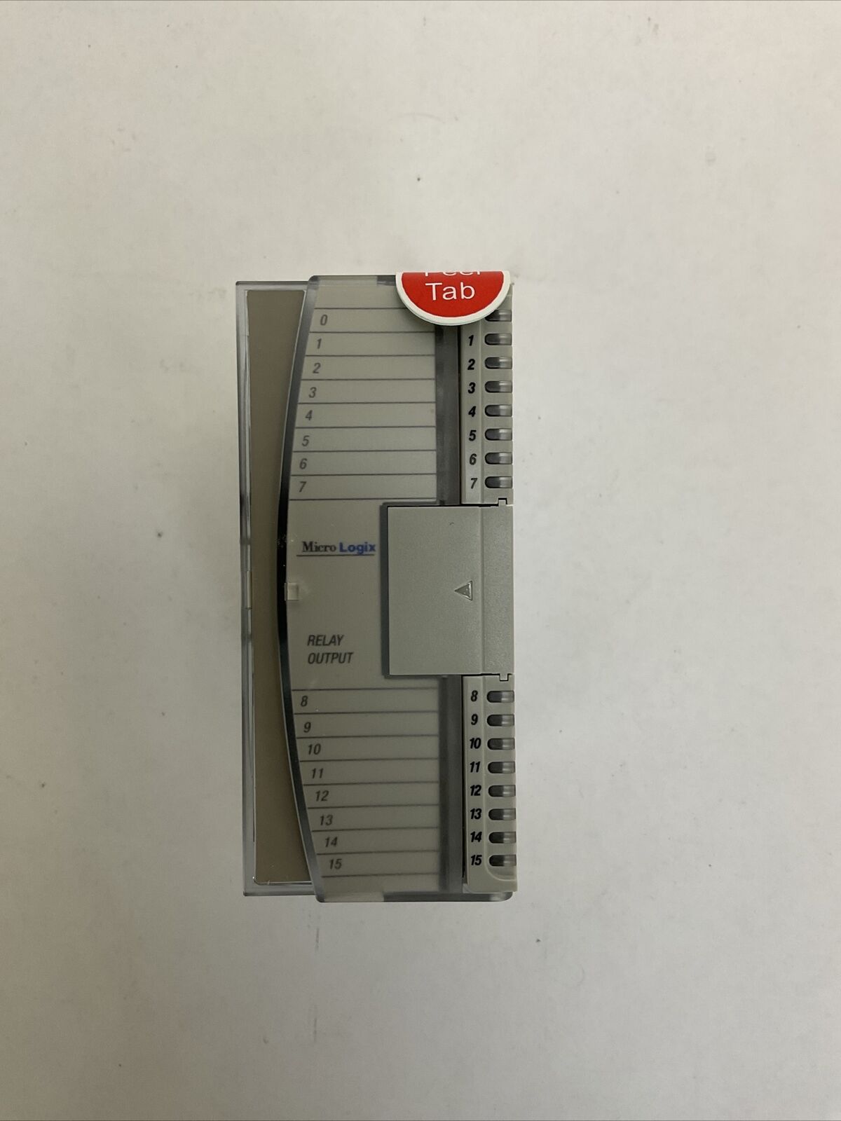 ALLEN BRADLEY 1762-OW16 SER B REV A MICROLOGIX 16 PT VAC/VDC RELAY OUTPUT MODULE