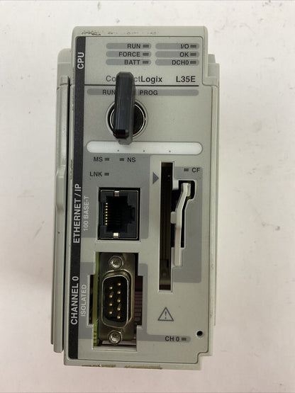 ALLEN BRADLEY 1769-L35E SER B FW REV 1.17 COMPACTLOGIX 1.5MB CONTROLLER