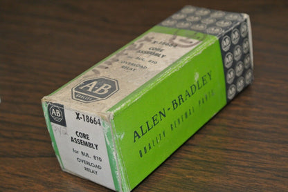 LOT of 2 / ALLEN-BRADLEY X-18664 CORE ASSEMBLY for BUL. 810 OVERLOAD RELAY / NEW