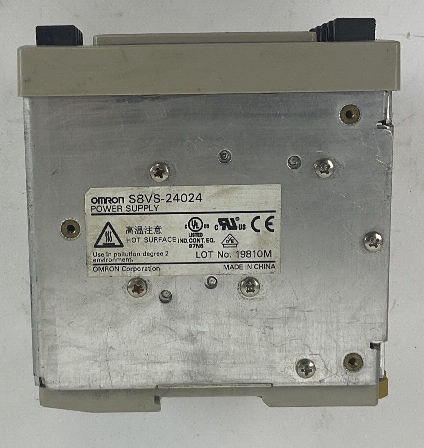 OMRON S8VS-24024 POWER SUPPLY 100-240VAC 3.8A 50/60HZ