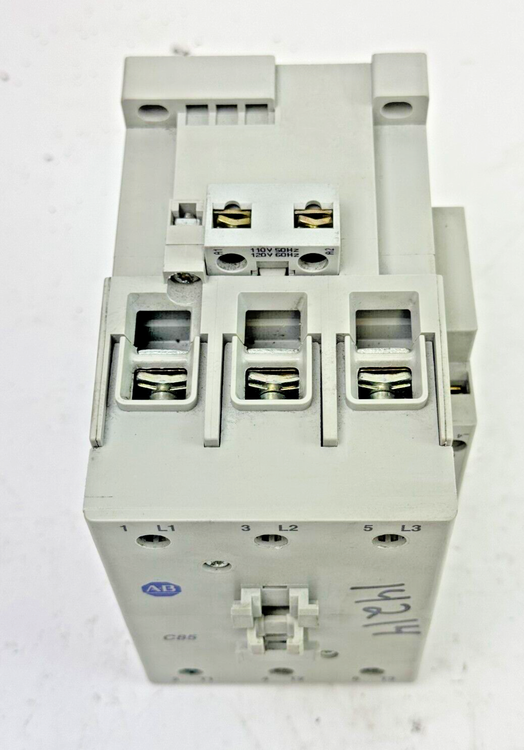 ALLEN-BRADLEY 100-C85D*00 SER. A CONTACTOR W 120 VDC COIL & 100-S CONTACT