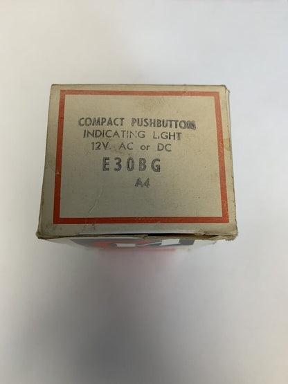 Cutler-Hammer Compact Pushbutton Indicating Light E30BG