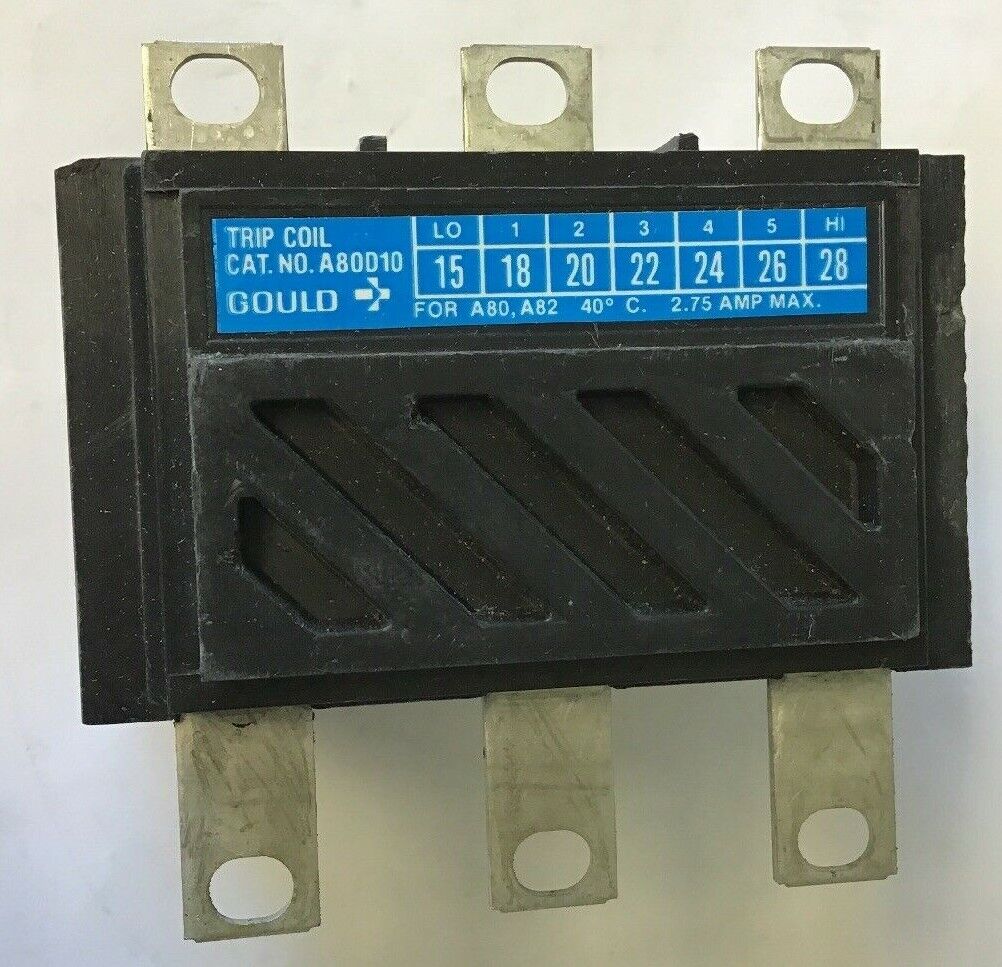 GOULD A80D10 TRIP COIL 2.75AMP MAX
