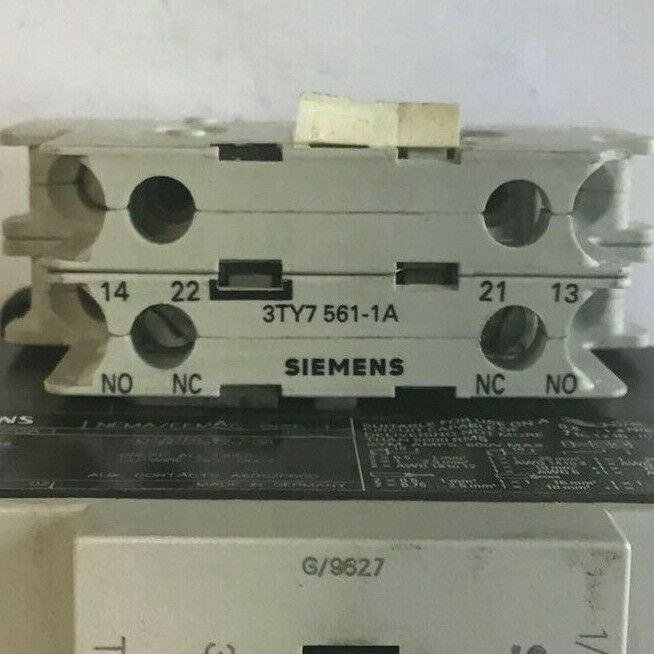 SIEMENS 3TF4422-0A..1 CONT.W/AUX CONTACT 3TY756-1A&3TY75611B W 3UA5500-1J RELAY