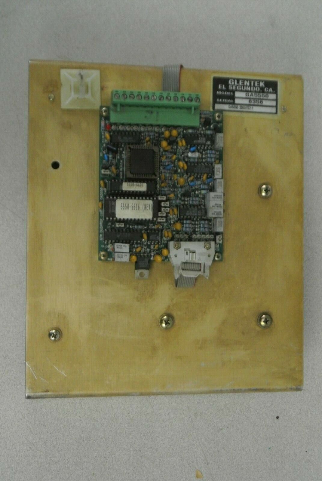 GLENTEK GA5550 CIRCUIT BOARD ASSEMBLY / GA5520-13