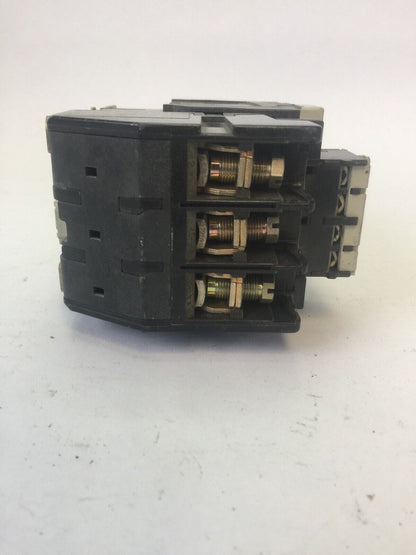 TELEMECANIQUE MOTOR STARTER D65004 CONTACTOR 600VAC 80A 3PH 50HP LR2D3355 OVER