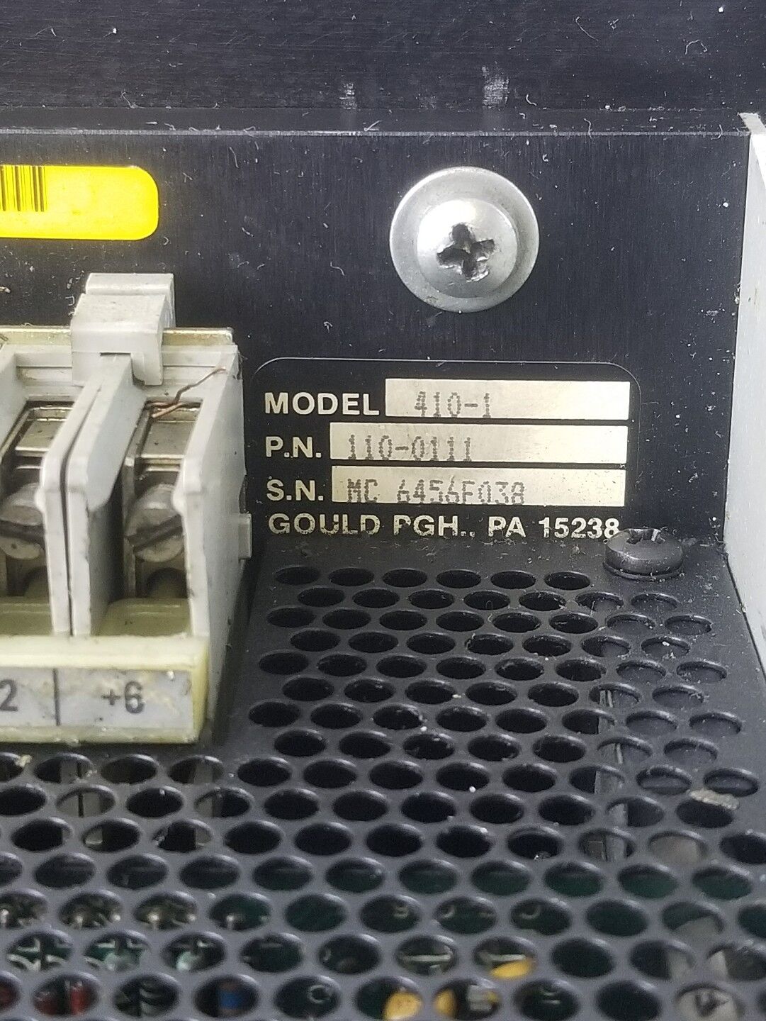 MODICON 110-0111 Gould Model 410