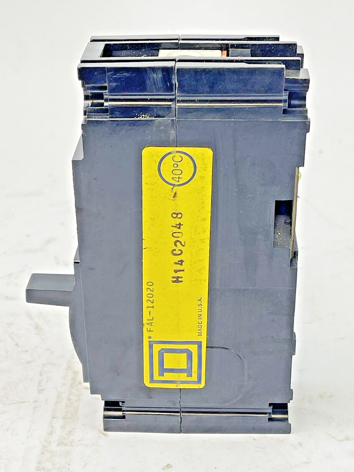 SQUARE D - FAL 12020 - CIRCUIT BREAKER LINE & LOAD LUGS - 20A/1 POLE/120 VAC-NEW