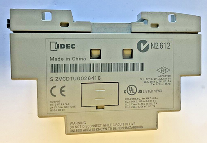 IDEC FL1E-H12RCE SMART RELAY 12/24VDC 10A