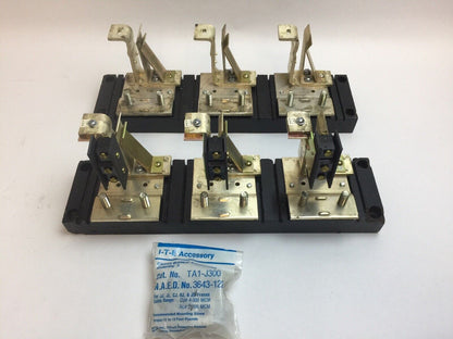 GOULD MD12TG FUSE HOLDER FOR SIZE 5 3POLE CLASS A40 A.C. MAGNETIC COMBINATION