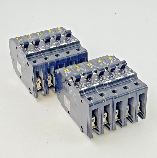 SQUARE D **LOT OF 10** - EDB14020 - 20A/1 POLE/277 VAC/BOLT ON/TYPE HACR - NEW